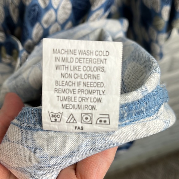 COLUMBIA RAYON LINEN LEAF PRINT MENS SHIRT SIZE MEDIUM - Picture 6 of 9